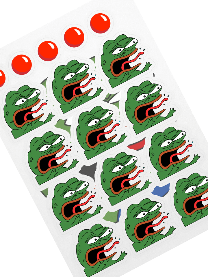 STICKERS! - Pepe Ree Pack! product image (1)