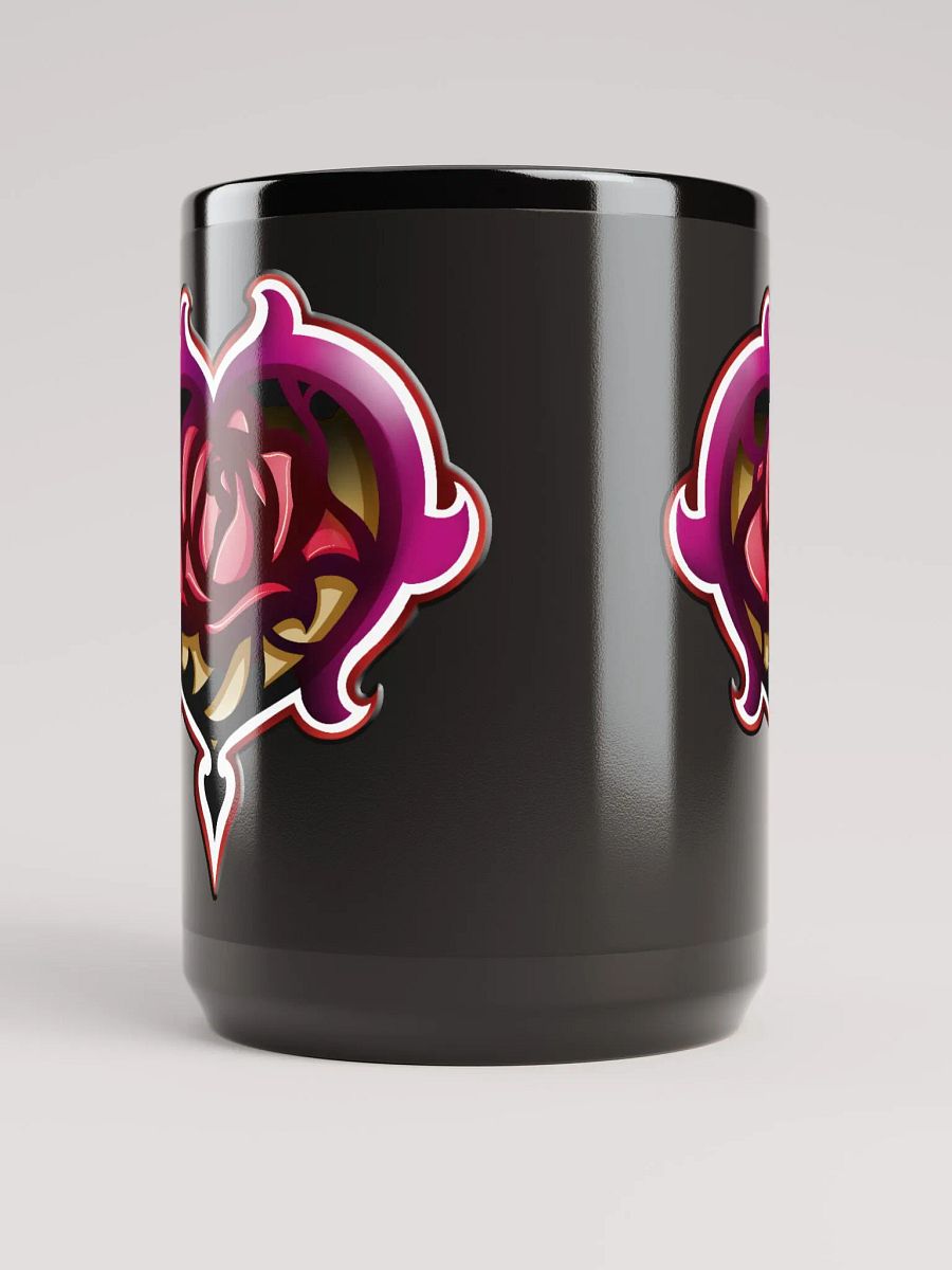 Zagarose 15oz Black Glossy Mug product image (5)