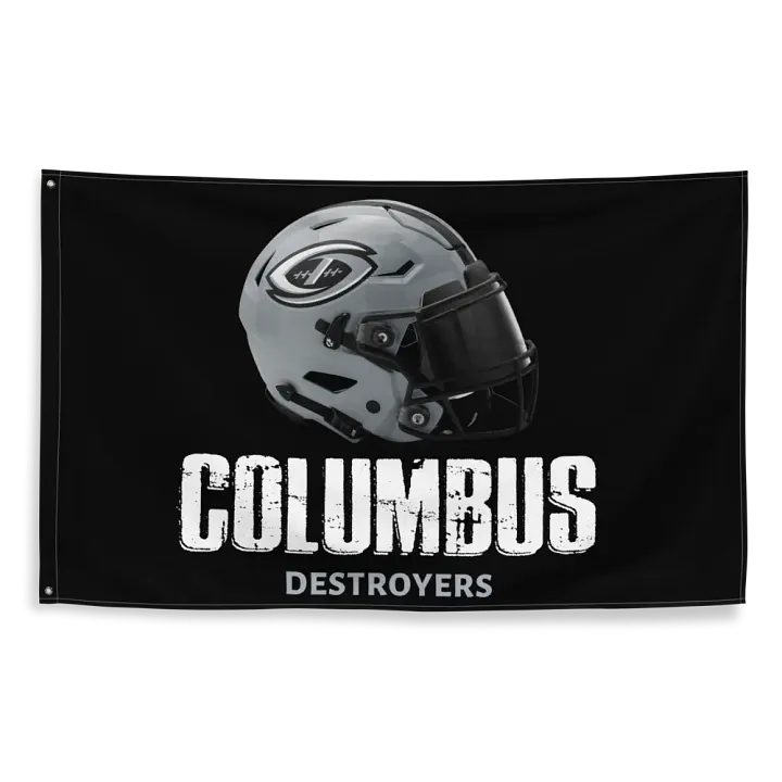 Columbus Destroyers Team Flag product image (2)