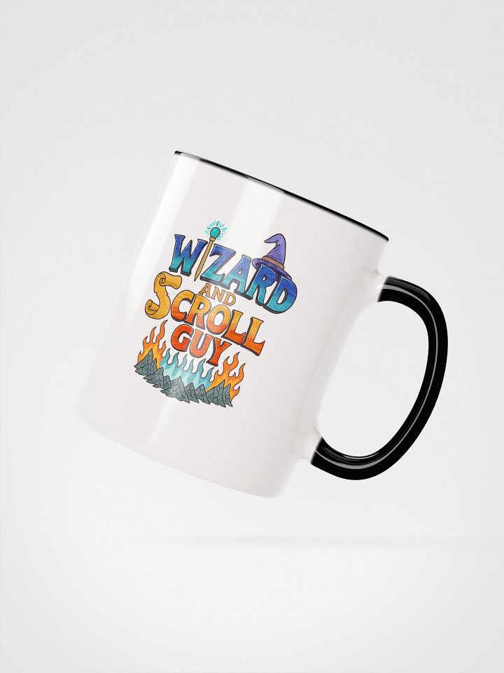 Wizard and Scroll Guy - Logo Coffee Mug product image (4)