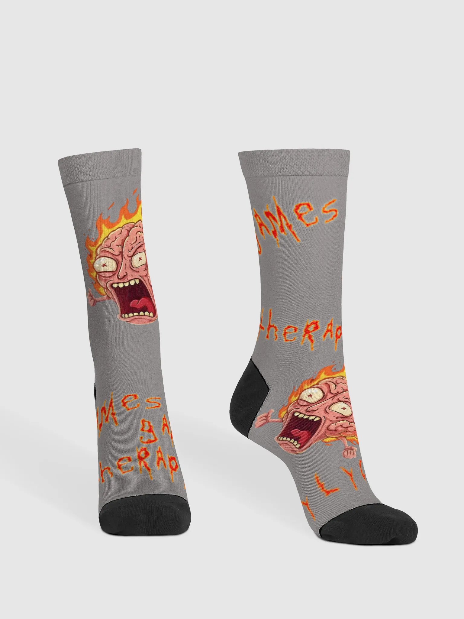 FLAME BRAIN SOCKS product image (2)