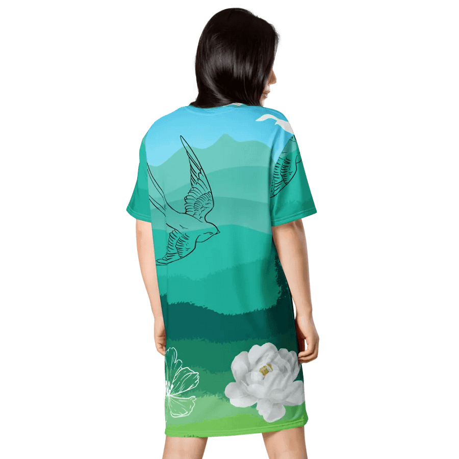 Bird in Flight Floral Horizon product image (11)