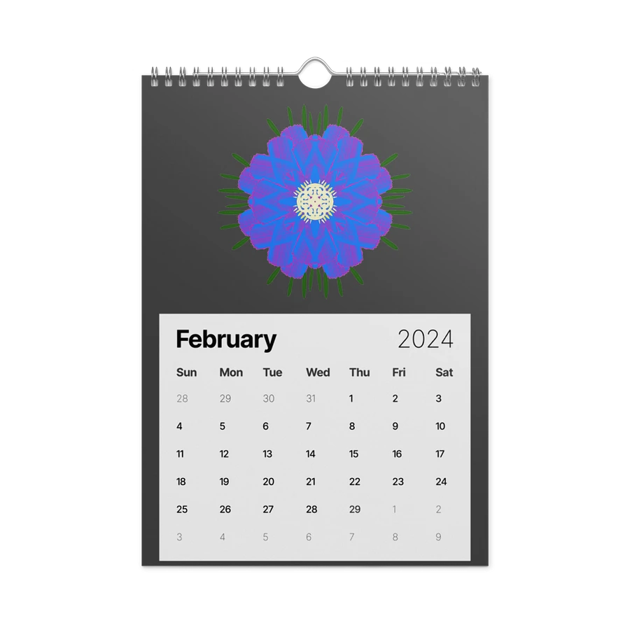 Isolated Flowers 2024 Calendar product image (13)