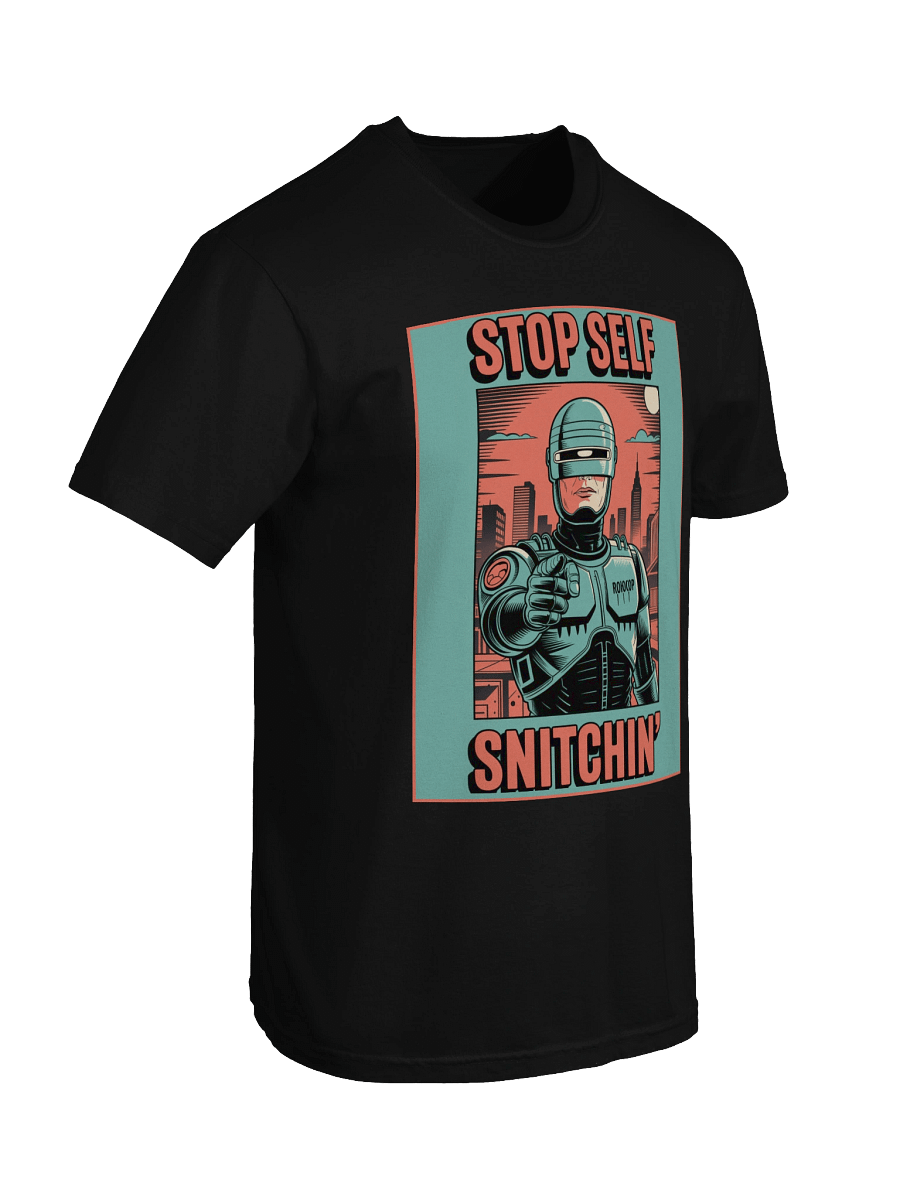 "SELF STOP SNITCHIN'" 100% cotton T-shirt product image (19)