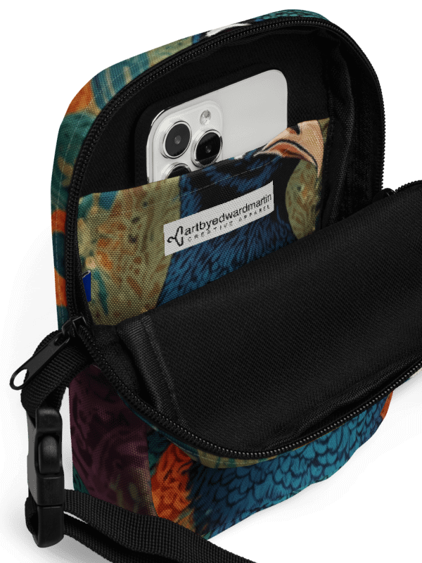 Peacock Paradise All-Over Crossbody Bag product image (2)
