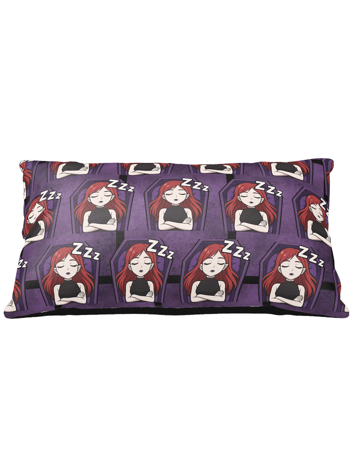Sleepy Coffin All-Over Print Pillow product image (2)