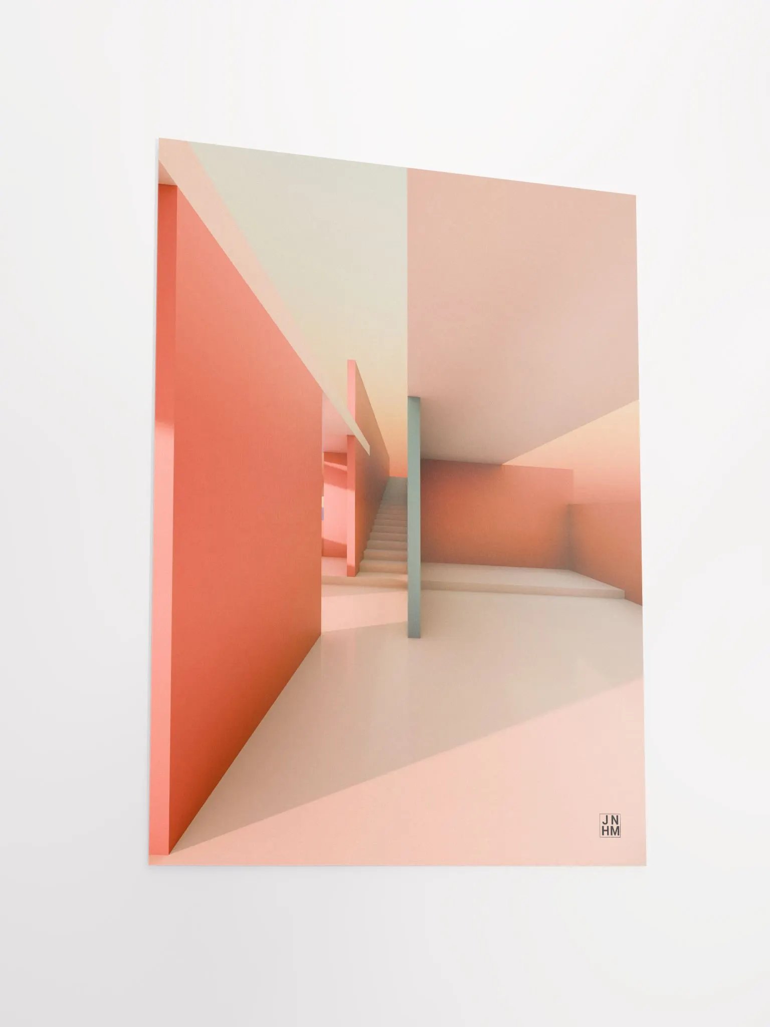 Architectural Landscape - Summer Pastel 03 12"x16" Frameless product image (3)