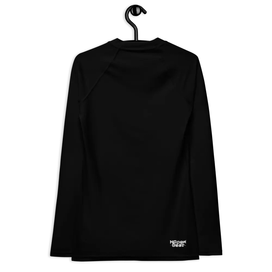 Women's Rash Guard - Black - Cancer Awareness Orange Ribbon product image (11)
