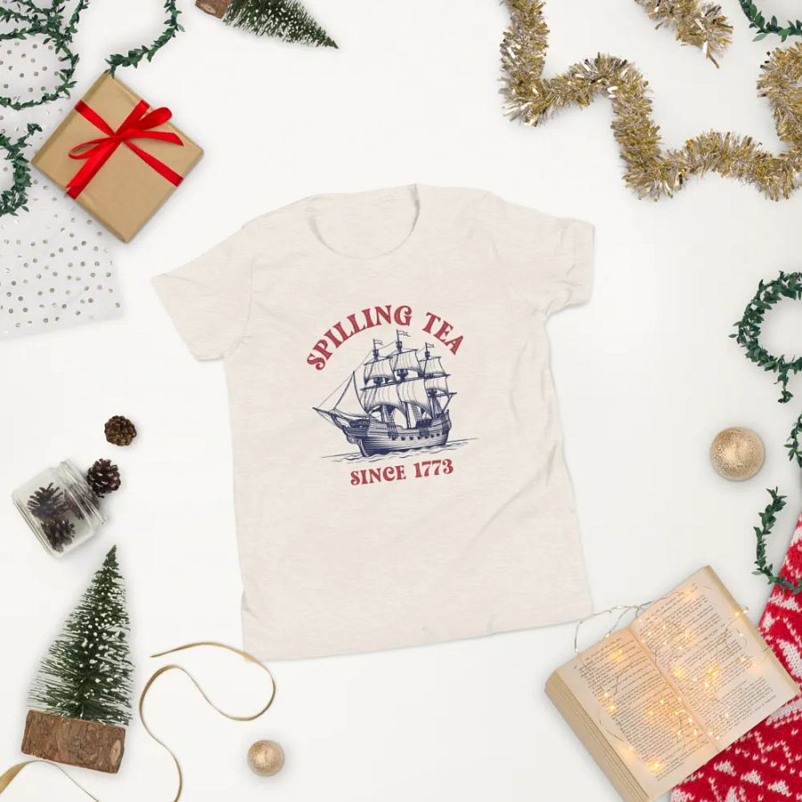 Kids Spilling Tea Since 1773 Tee product image (7)