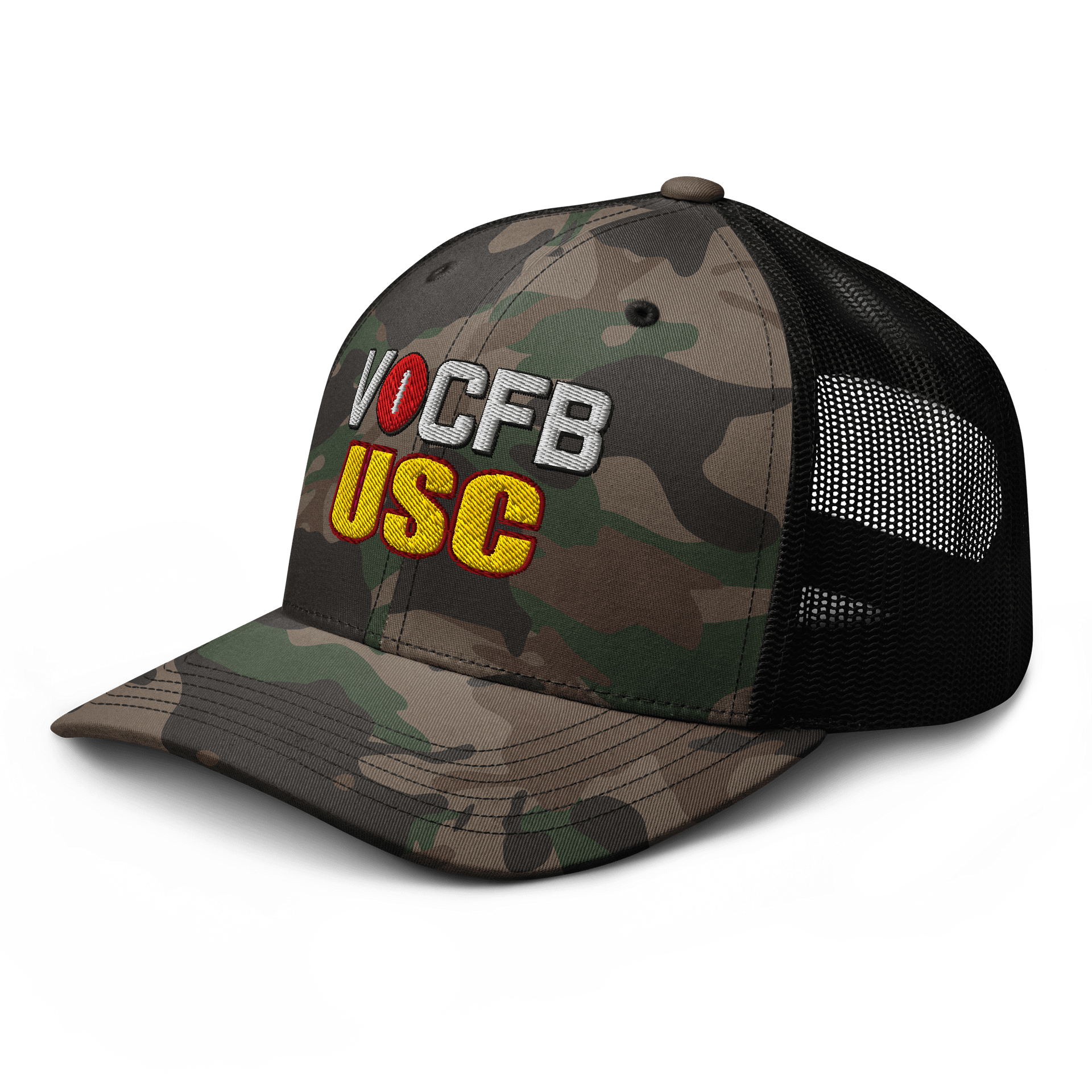 USC VOCFB Camo Trucker Hat product image (6)