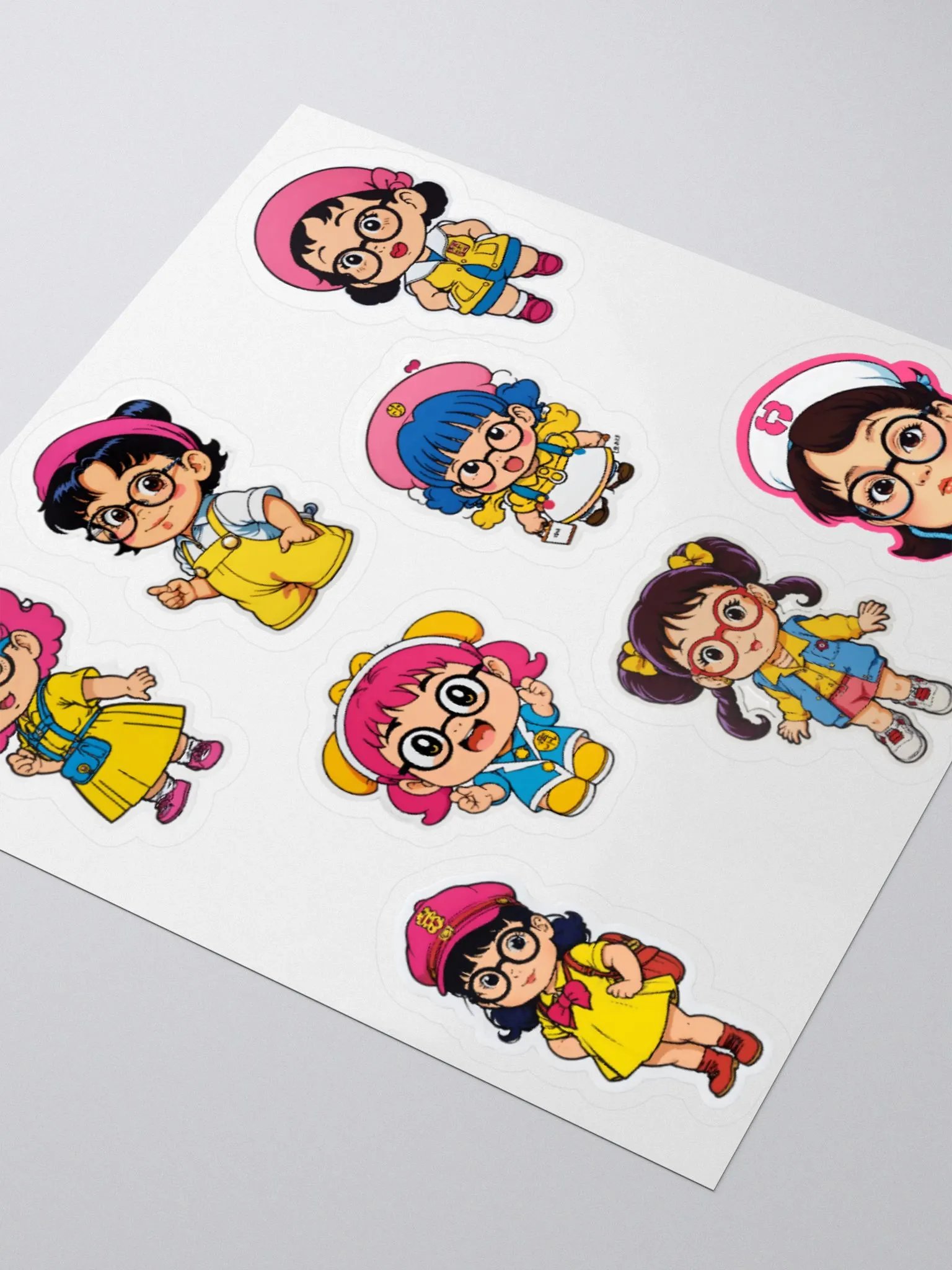 Dr. Slump Arale Chan type Cut Stickers product image (7)