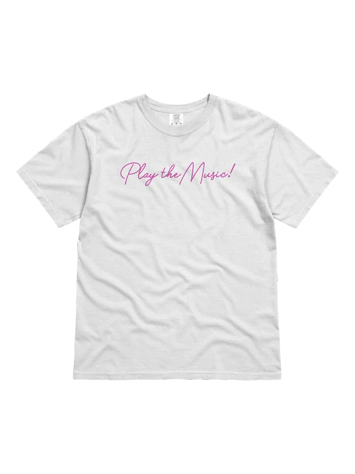Play The Music T-Shirt - White product image (1)