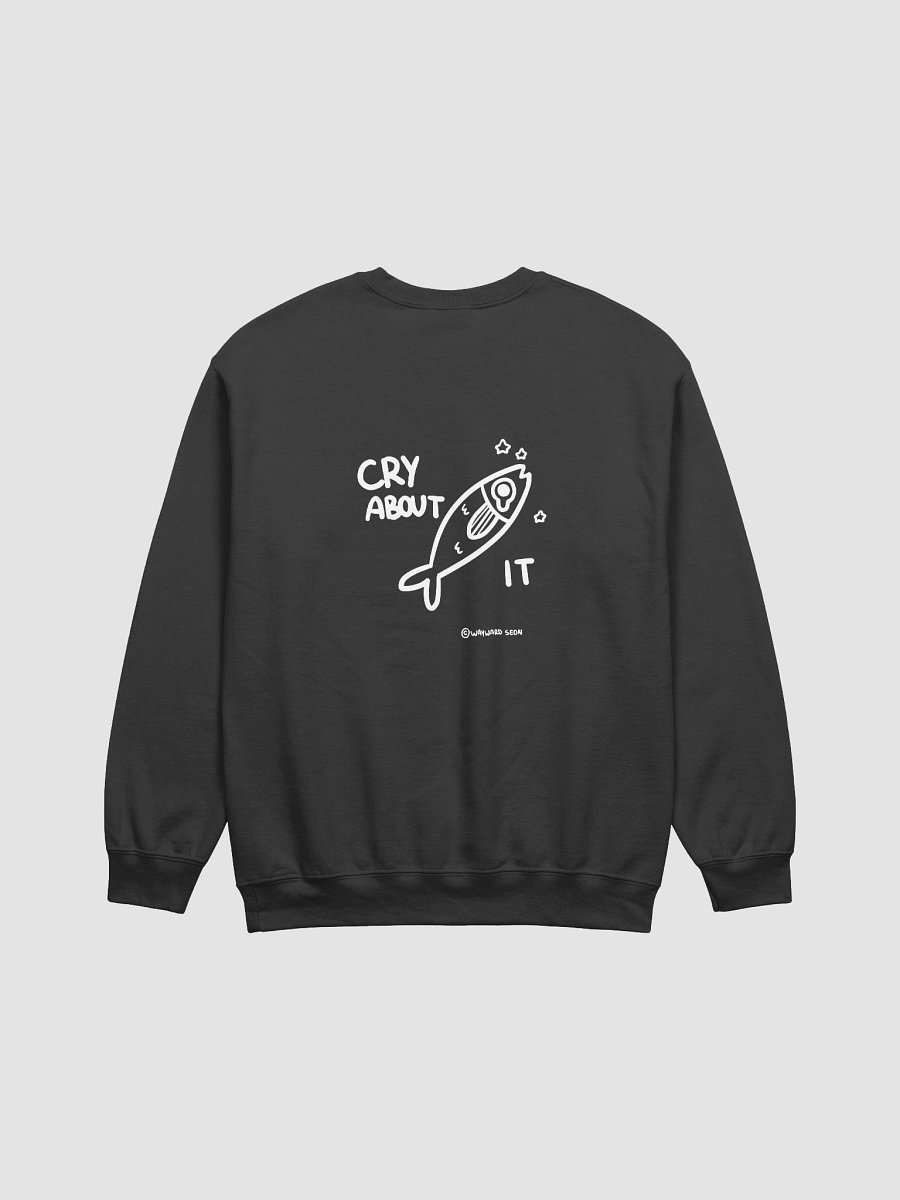 CRY ABOUT IT CREWNECK (black) product image (2)