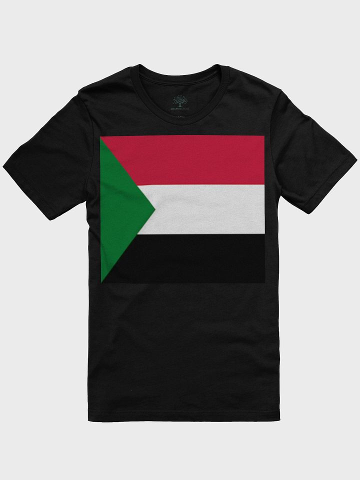 Sudan Flag Unisex Supersoft T-Shirt - Celebrate Sudanese Pride! product image (5)