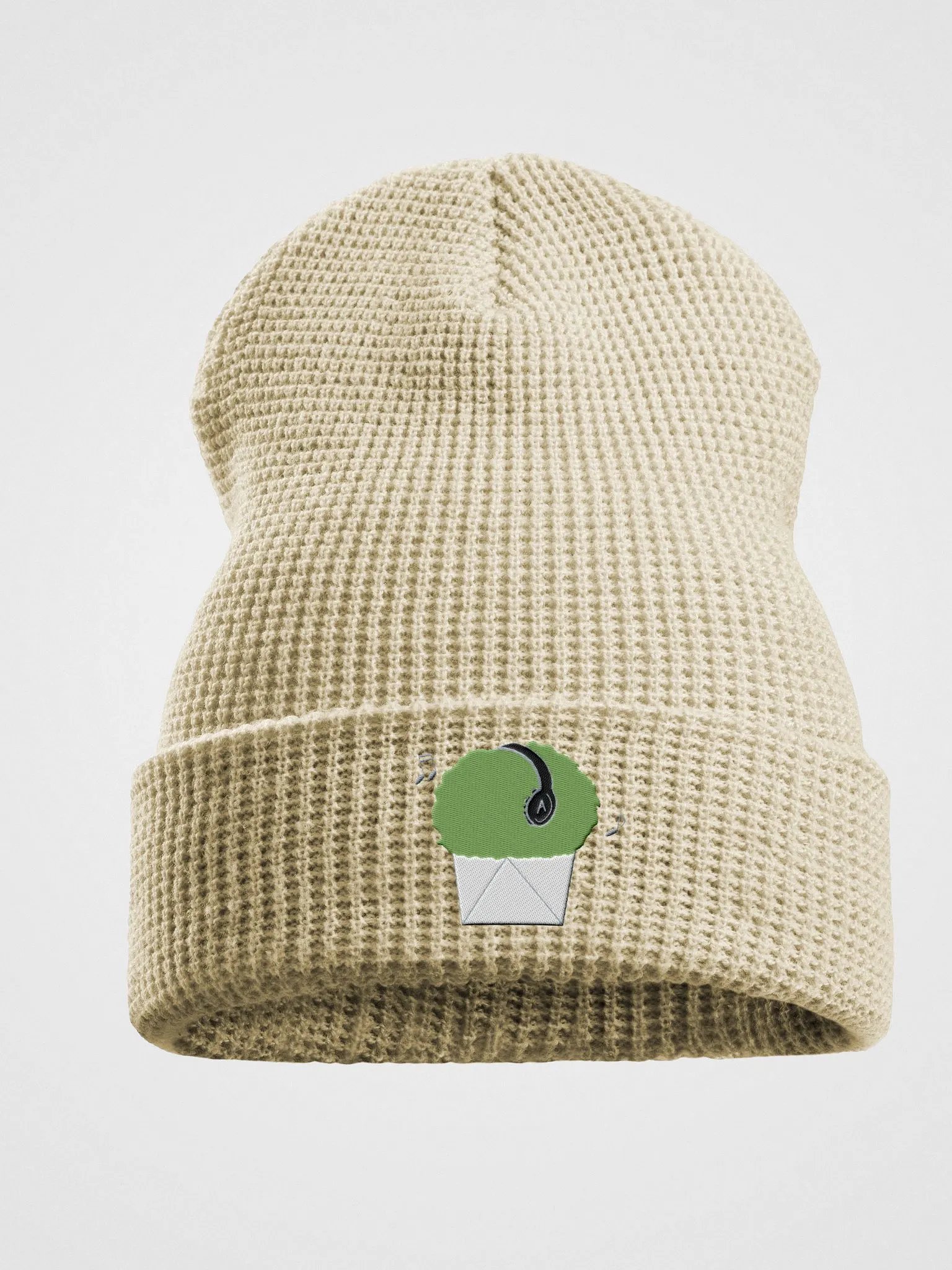 Plant Vibes Waffle Knit Beanie product image (1)