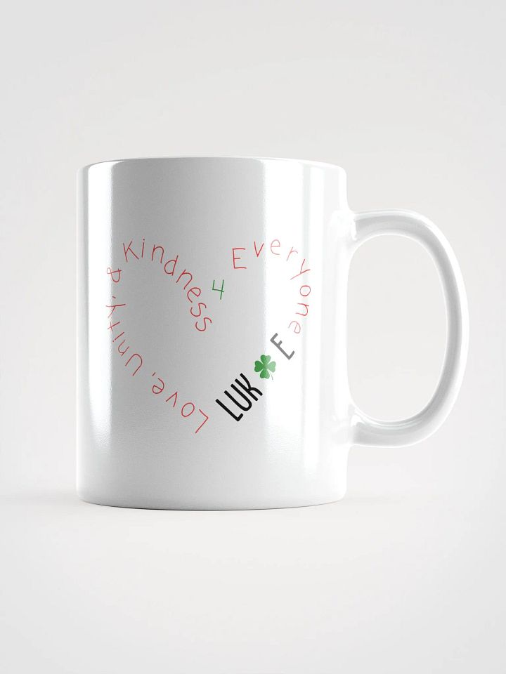 Connected Hearts White Glossy Mug product image (1)