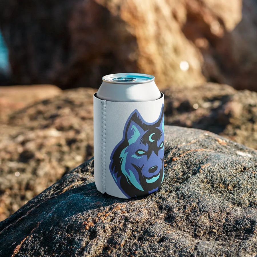 Lunar Wolf Can Cooler product image (9)