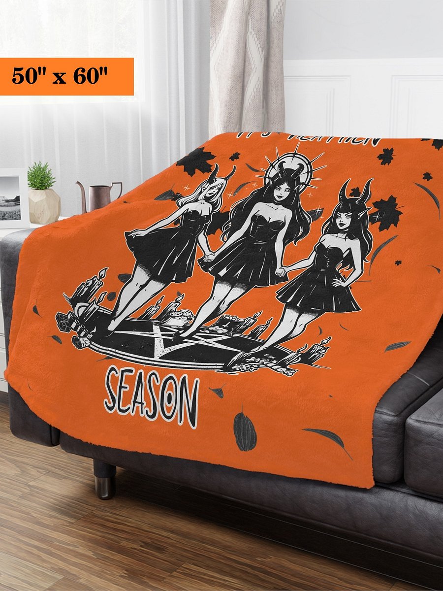 Halloween Edition - Heathen Season Minky Blanket product image (6)