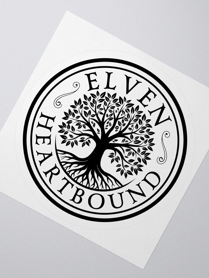 Elven Heartbound Sticker ~ Tree product image (2)