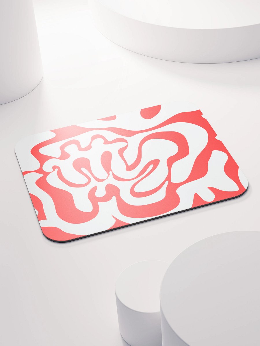 Crimson Swirls Mouse Pad product image (4)