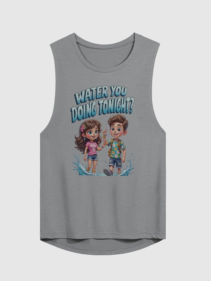 Splashy Romance Flowy Muscle Tank product image (2)