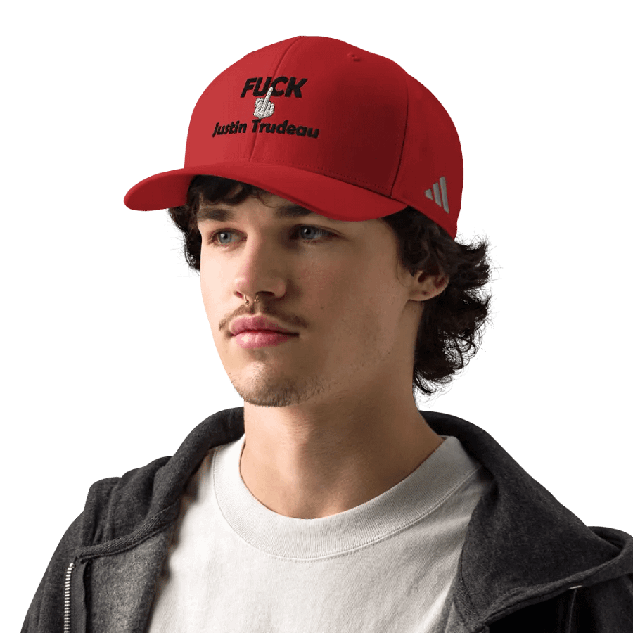 Fuck Justin Trudeau Adidas Performance Cap product image (9)