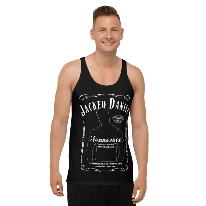Jacked Daniel All Over Tank Top product image (2)