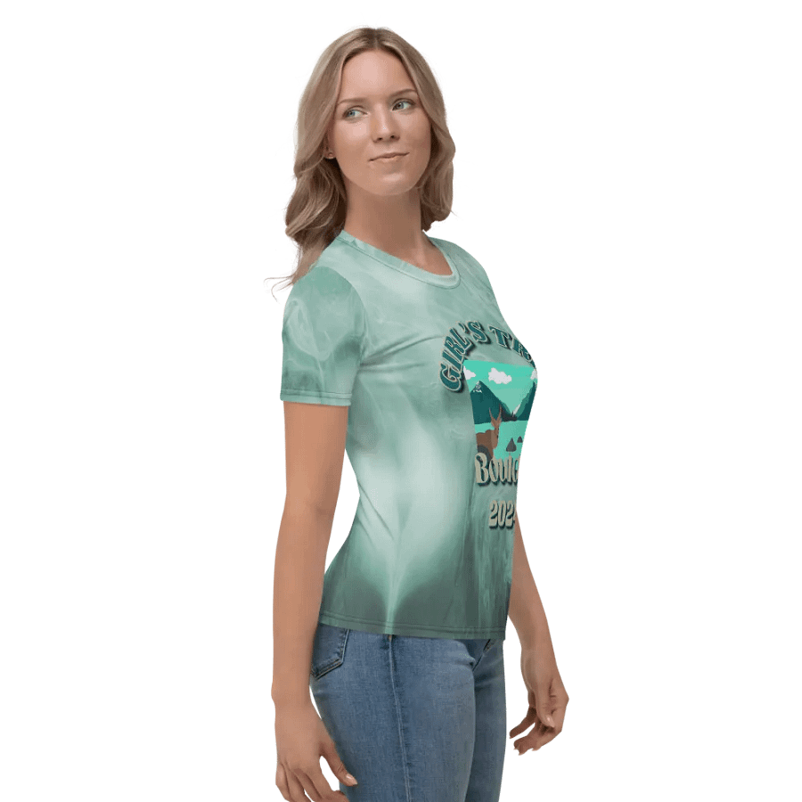 Girls Trip Boulder Co 2024 All Over Print T-shirt product image (4)
