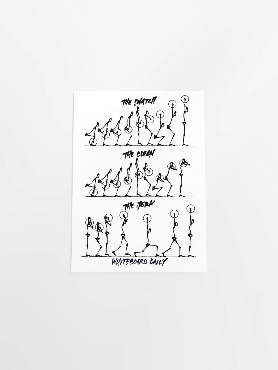 Snatch, Clean, and Jerk Poster product image (44)