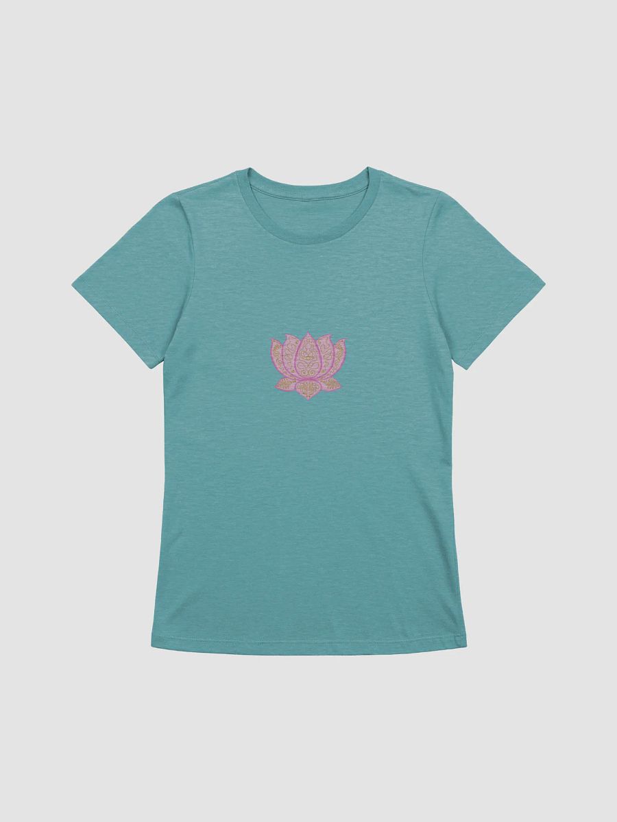 Golden Lotus Blossom Women's Relaxed-fit T-Shirt product image (3)