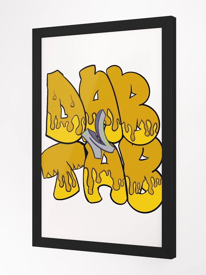 Dab N Tab Framed High-Quality Matte Poster (in) product image (2)