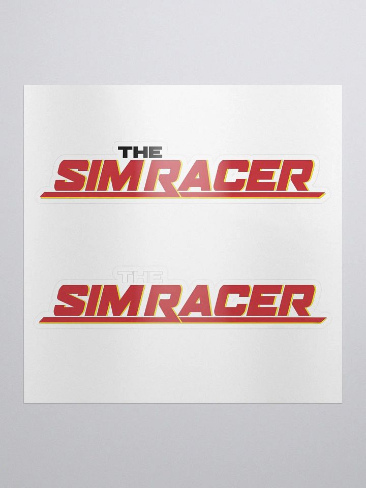 The Sim Racer Stickers product image (1)
