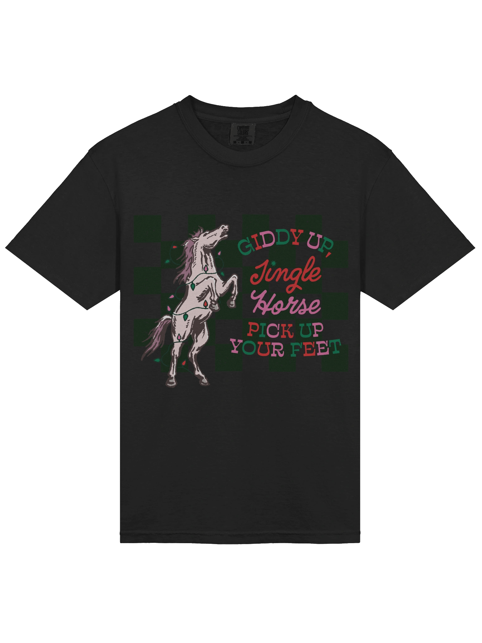 jingle horse printed shirt product image (3)