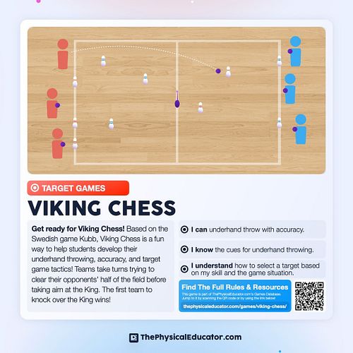 ♟️ Who is ready for Viking Chess?

🎯 Based on the Swedish game Kubb, Viking Chess will help your students make sense of offen...