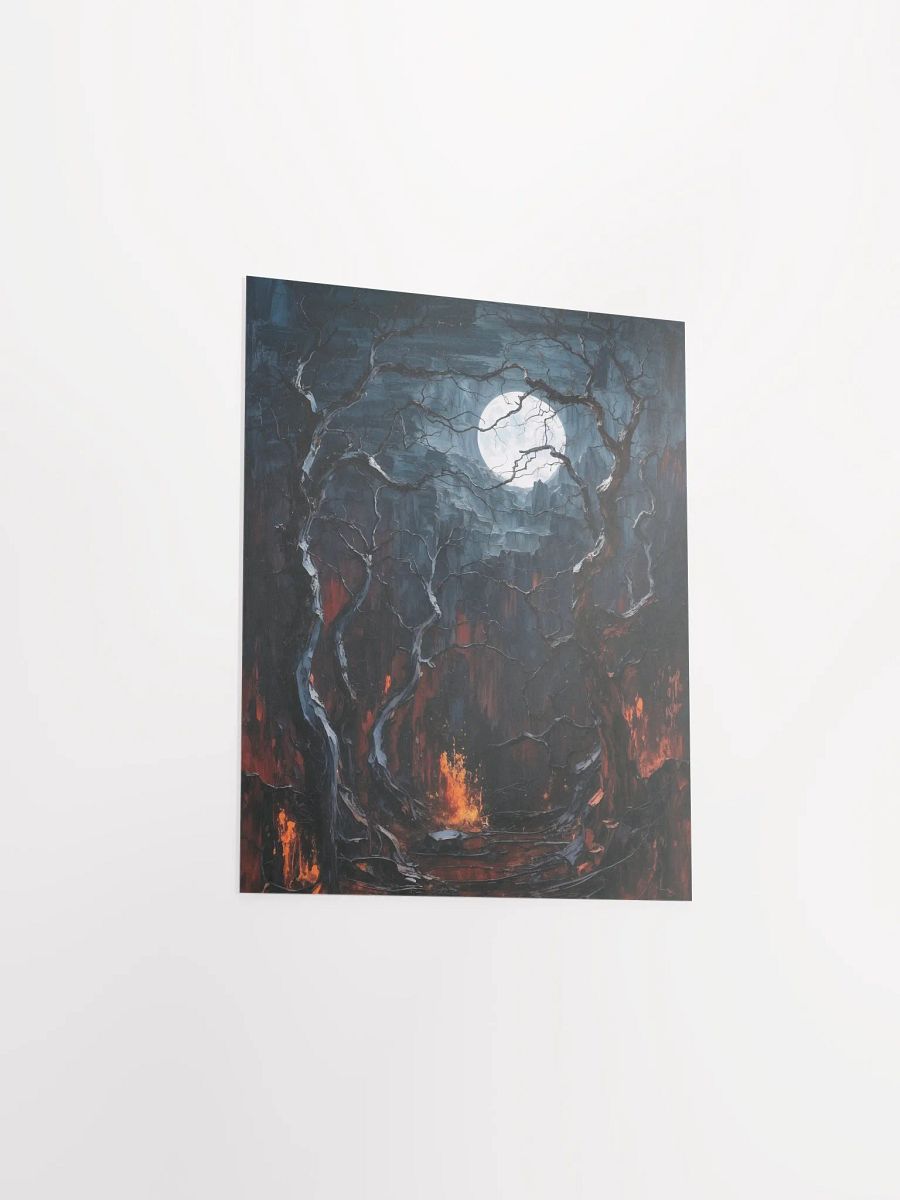 Ethereal Glow Forest Poster product image (16)