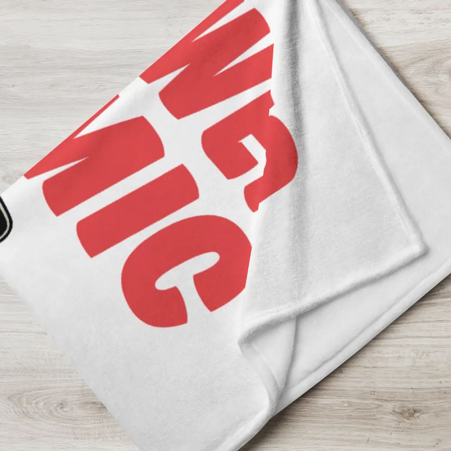Lawnmower Mic | Throw Blanket product image (5)