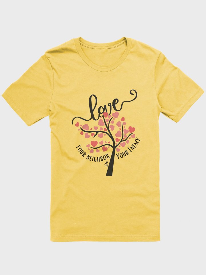 Love Your Neighbor and Your Enemy Lightweight T-Shirt product image (1)