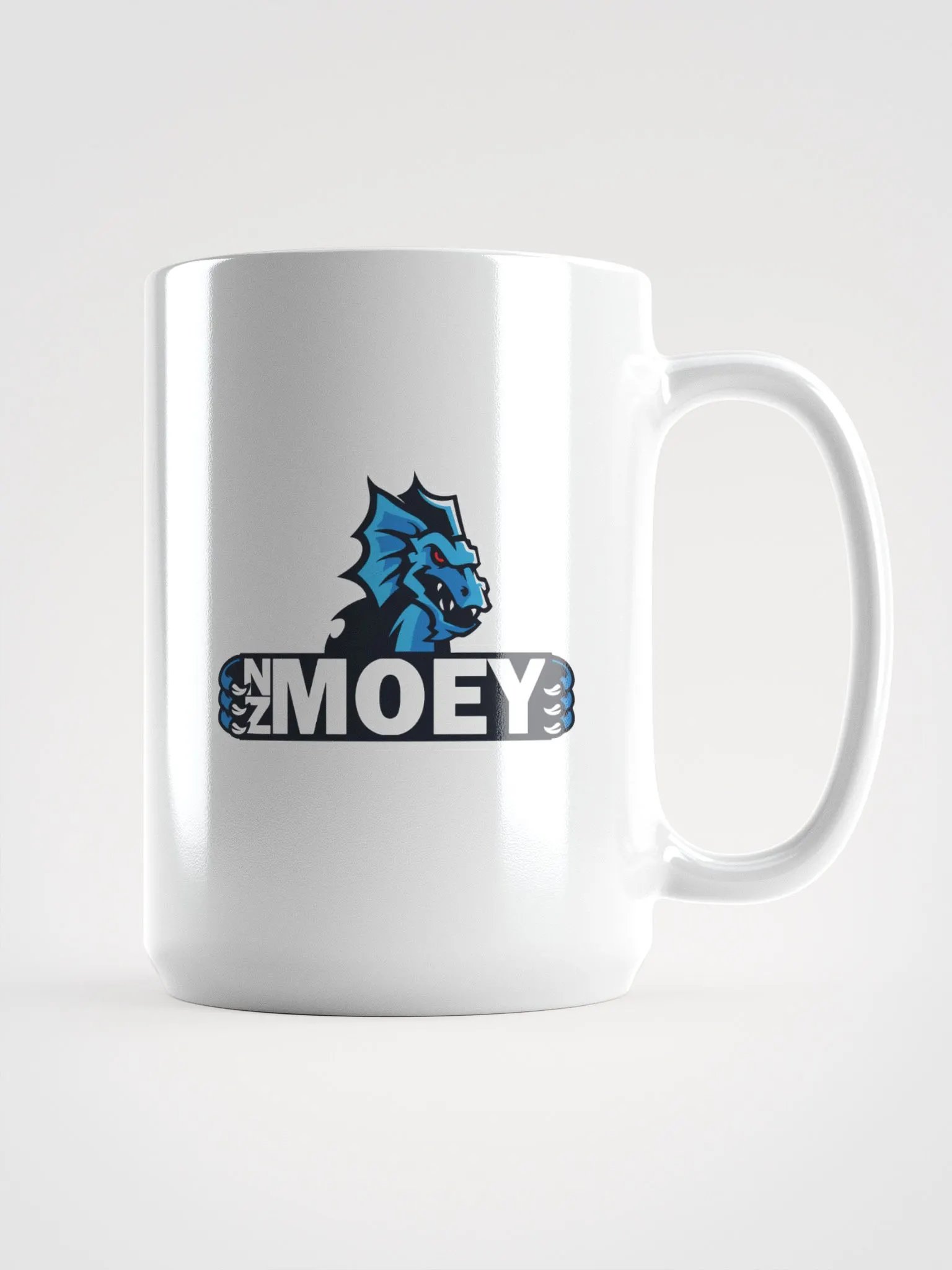 White Logo Glossy Mug product image (1)