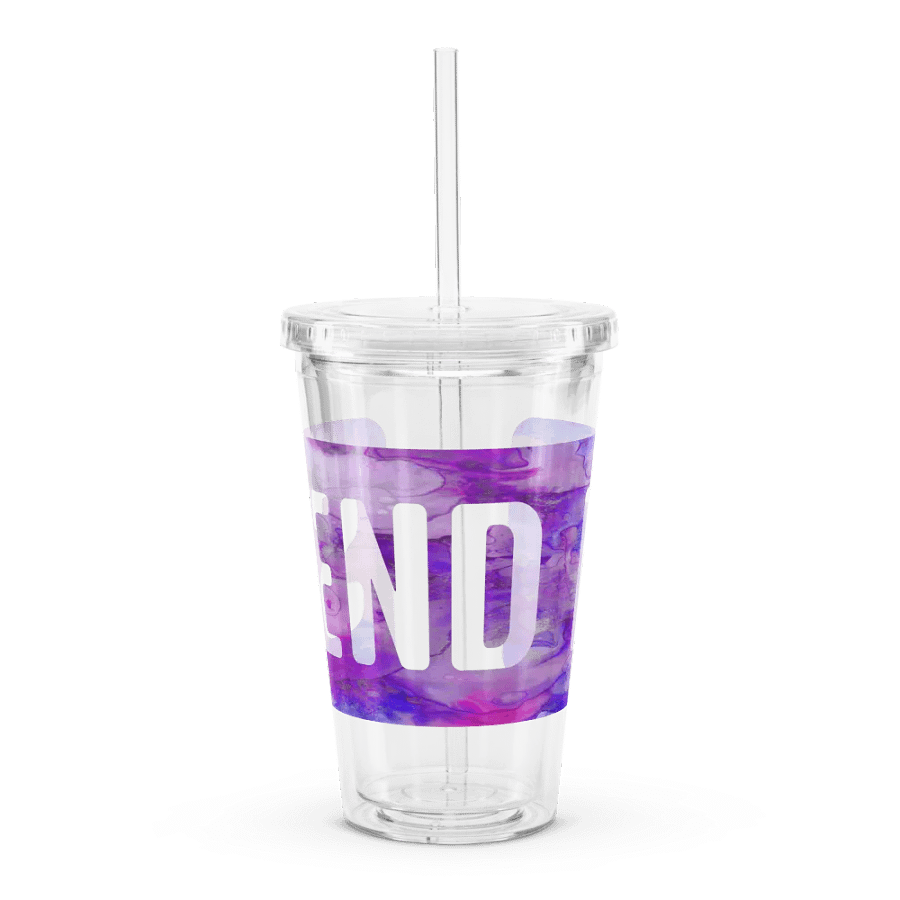 SEND IT Plastic Tumbler product image (1)