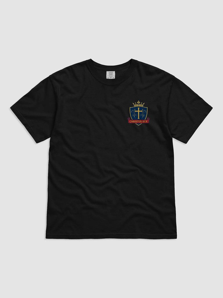 Christus Rex emblem tee product image (5)
