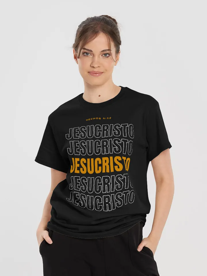 Camiseta Unisex Manga Corta | Hechos 4:12 Jesucristo product image (2)