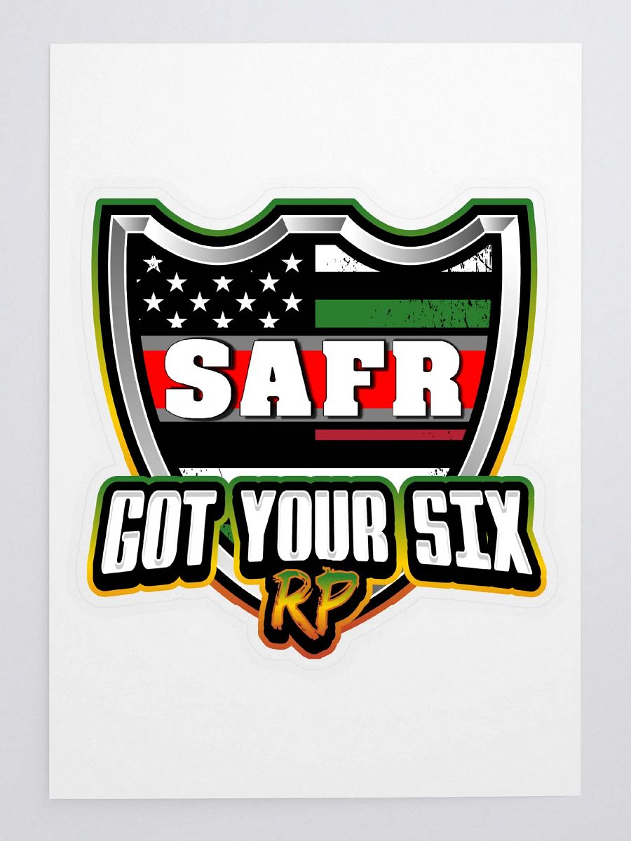 GYSRP SAFR Kiss Cut Sticker product image (3)