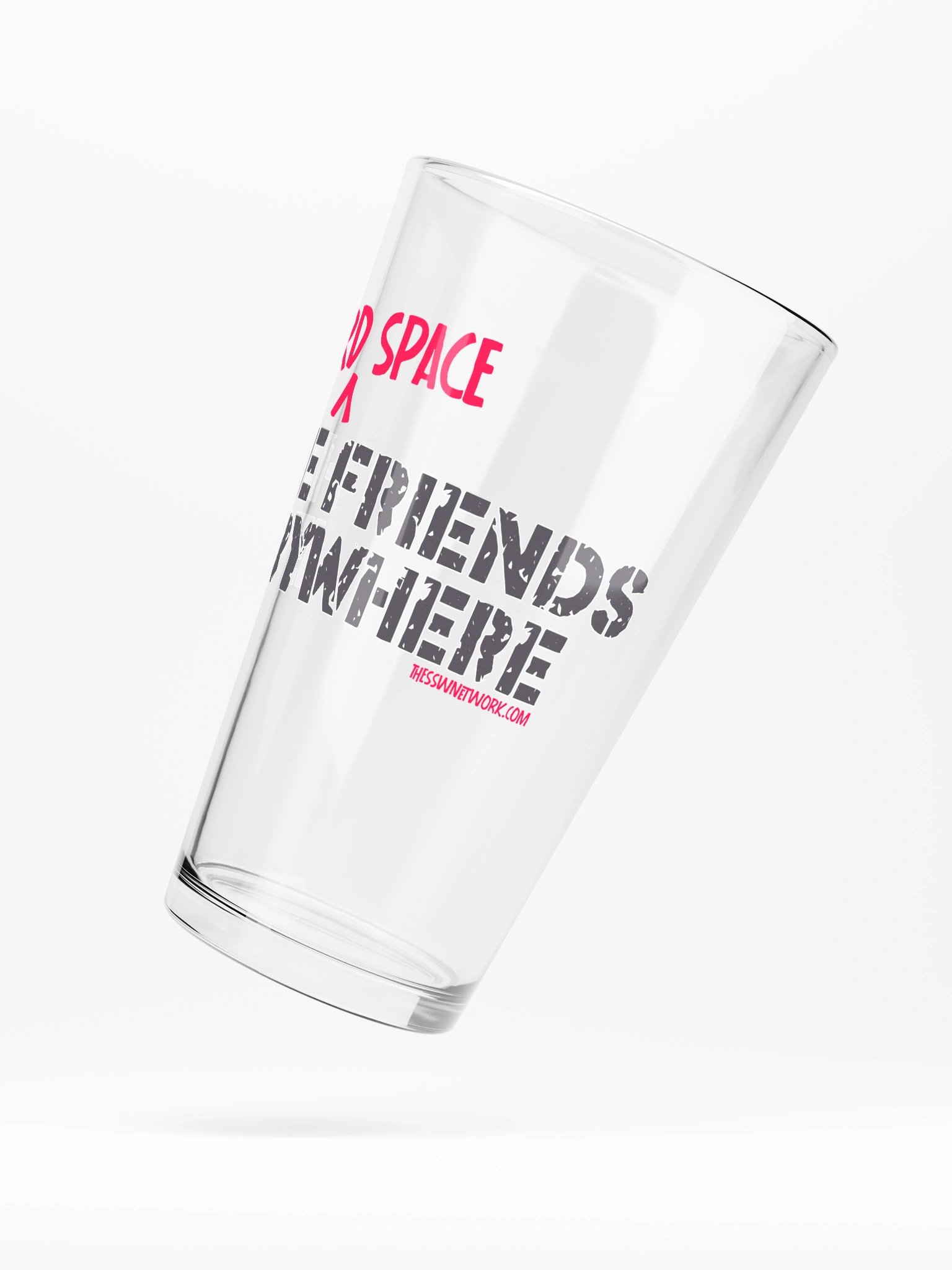 Weird Space Friends Pint Glass product image (5)