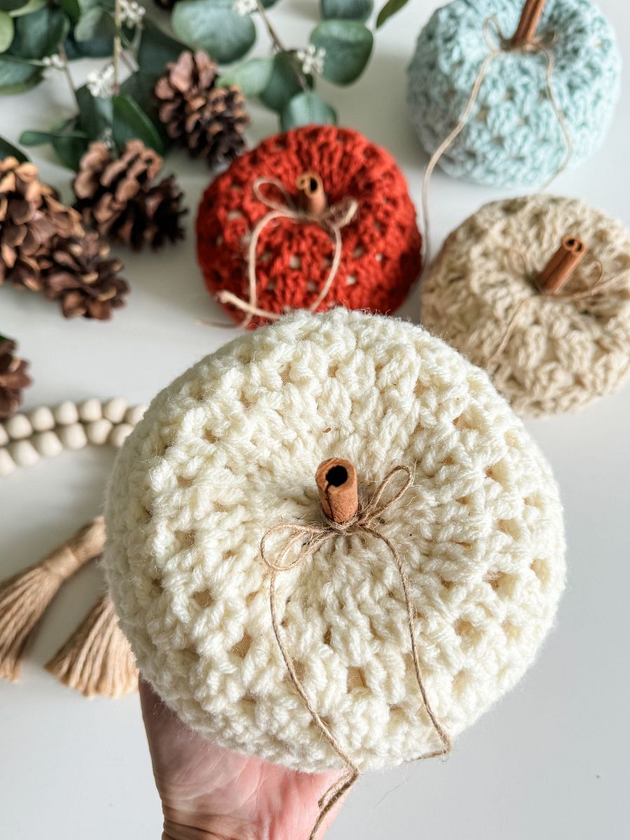 Fall For Granny Pumpkins Crochet Pattern product image (3)