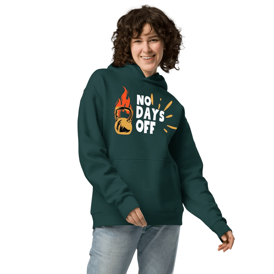 No days off unisex hoodie product image (1)