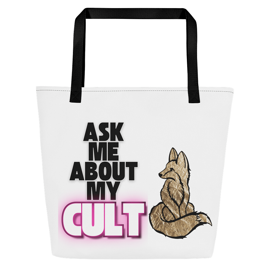 Ask Me About My Cult Tote Bag product image (1)