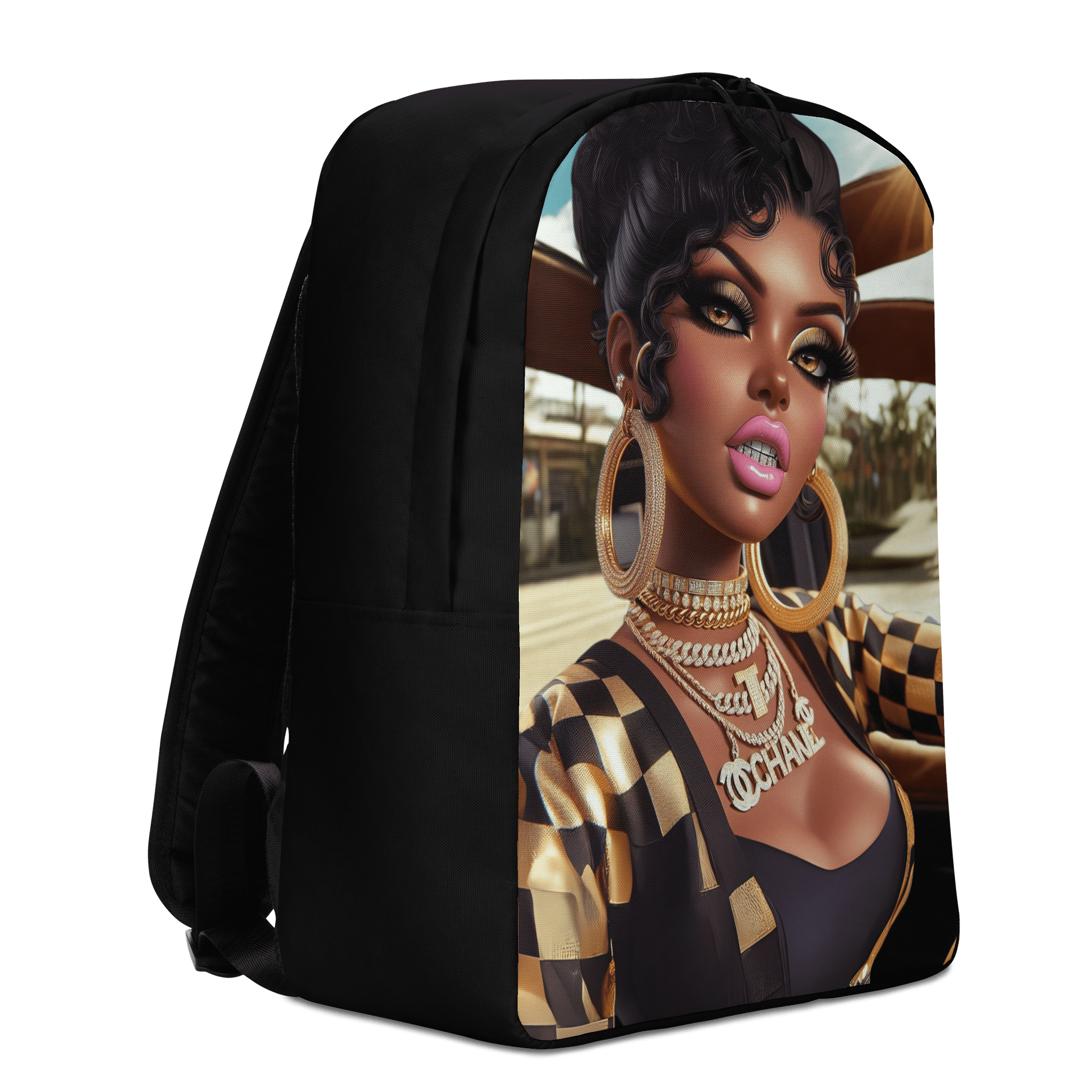 Golden Goddess All-Over Print Backpack product image (3)