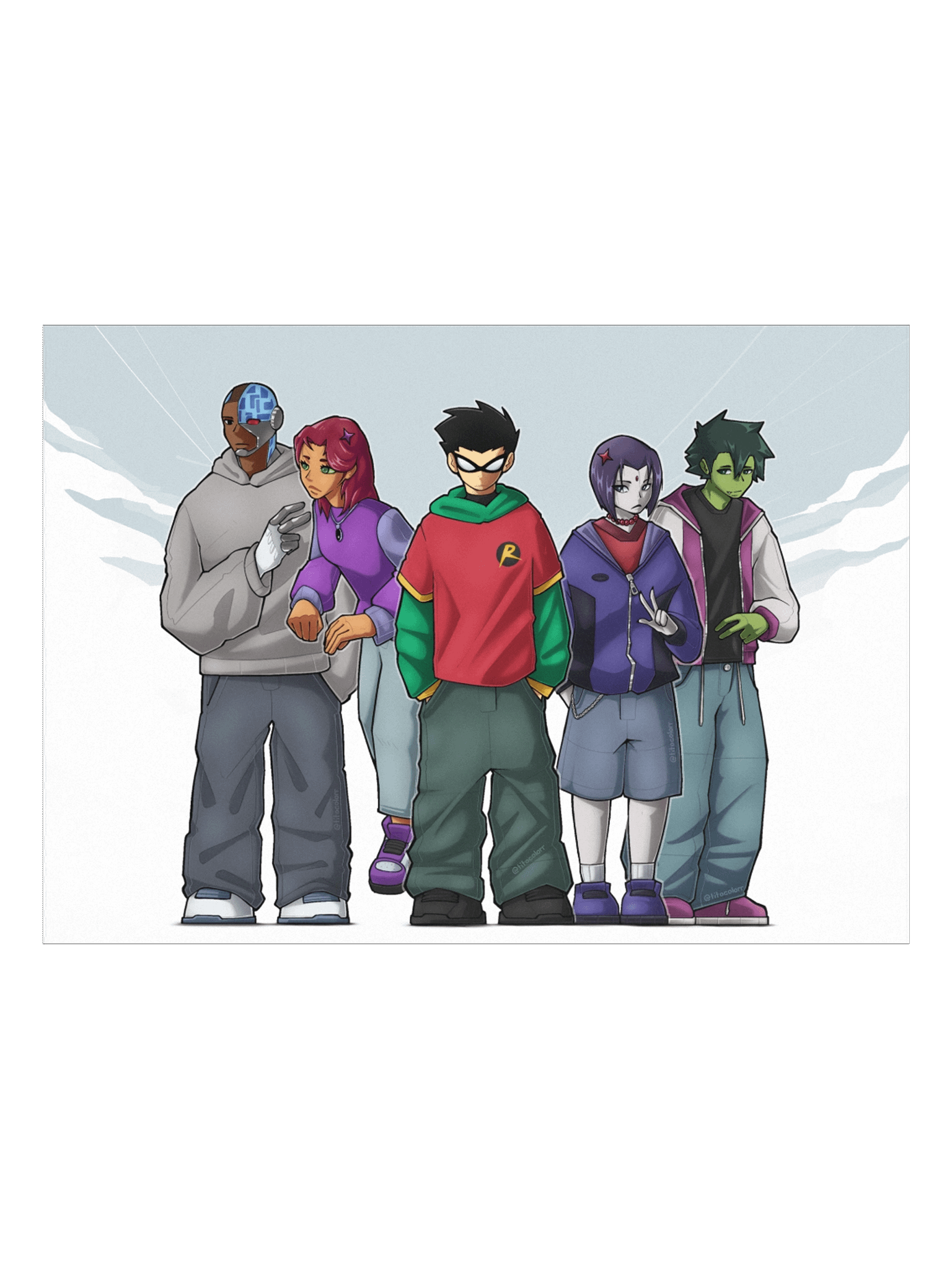 "TEEN TITANS" Poster product image (1)