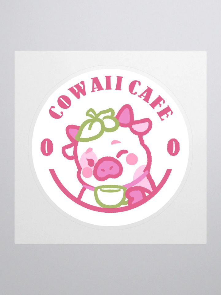 Cowaii Cafe Sticker product image (1)