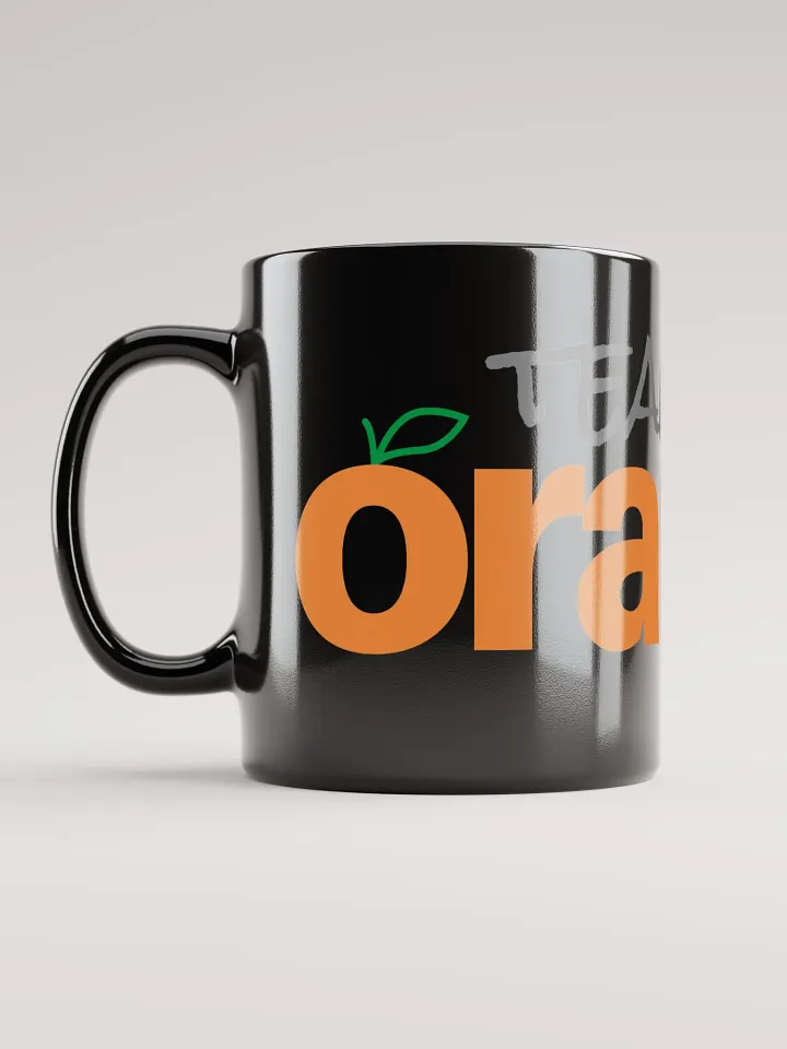 Black Team Orange Mug product image (1)